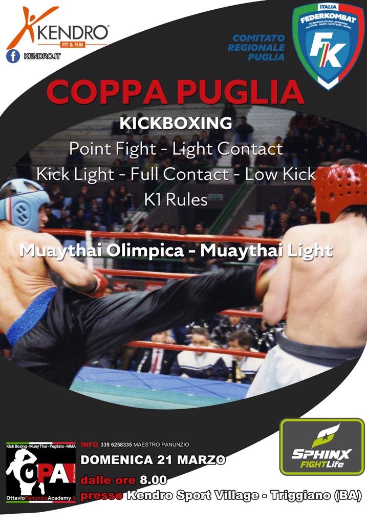 Coppa Puglia Kickboxing Muaythai