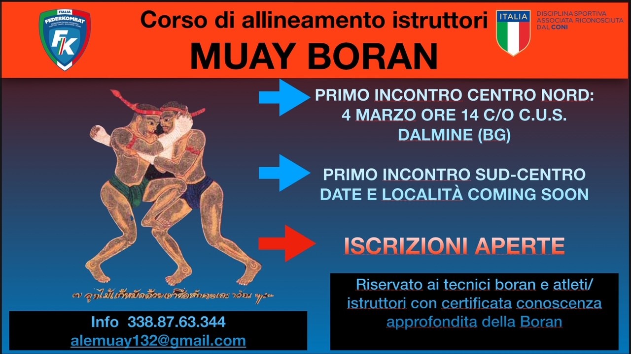 Corso Muay Boran