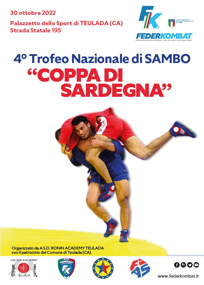 LOCANDINA 4COPPA DI SARDEGNA di SAMBO