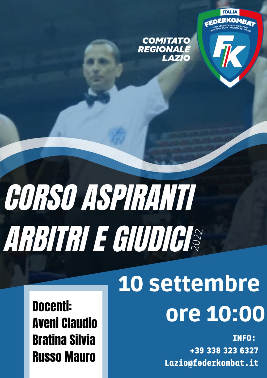 Locandina corso Arbitri 