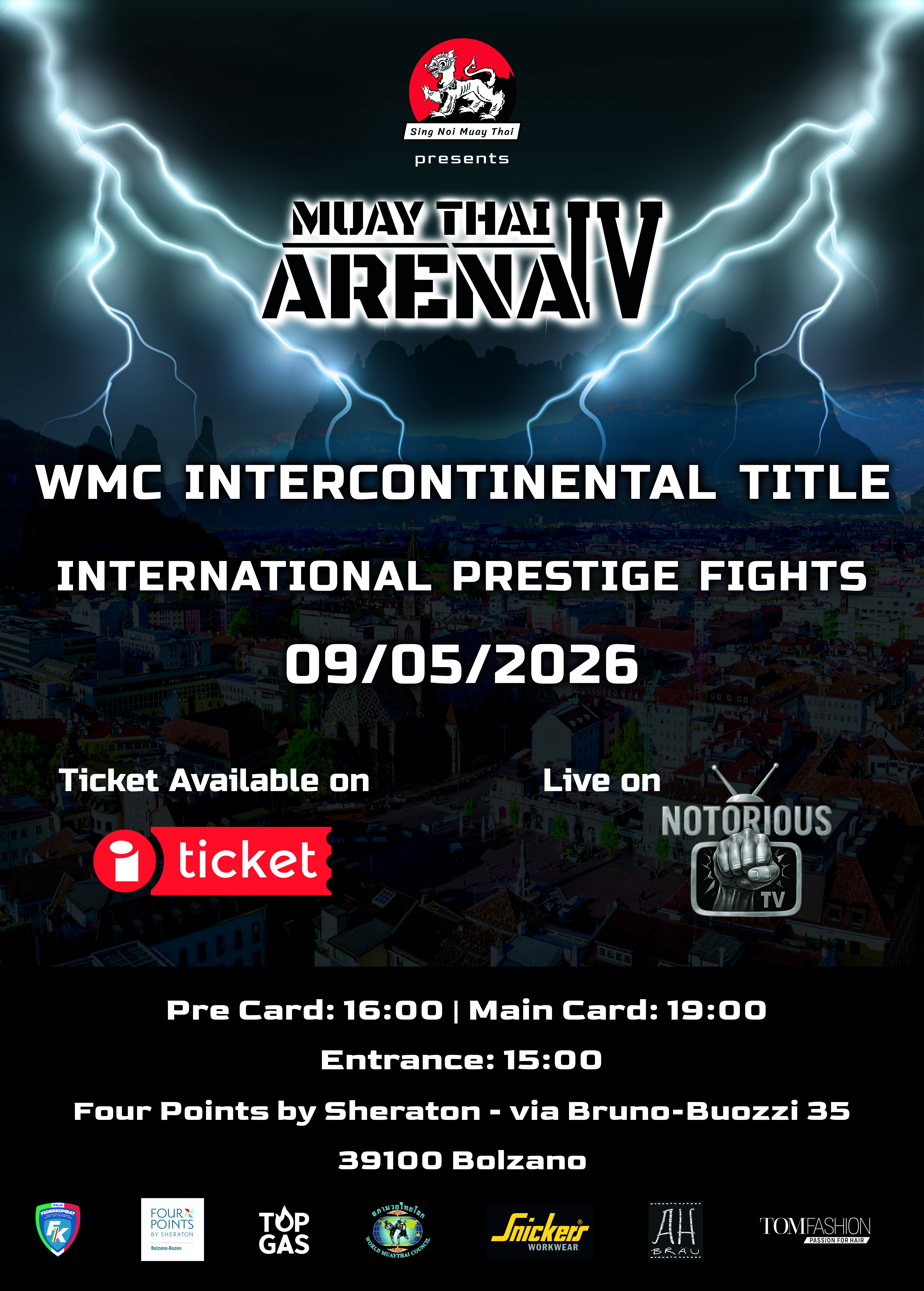 Muay Thai Arena4 Poster2026 V13 1