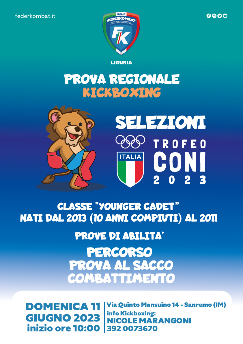 kick coni liguria