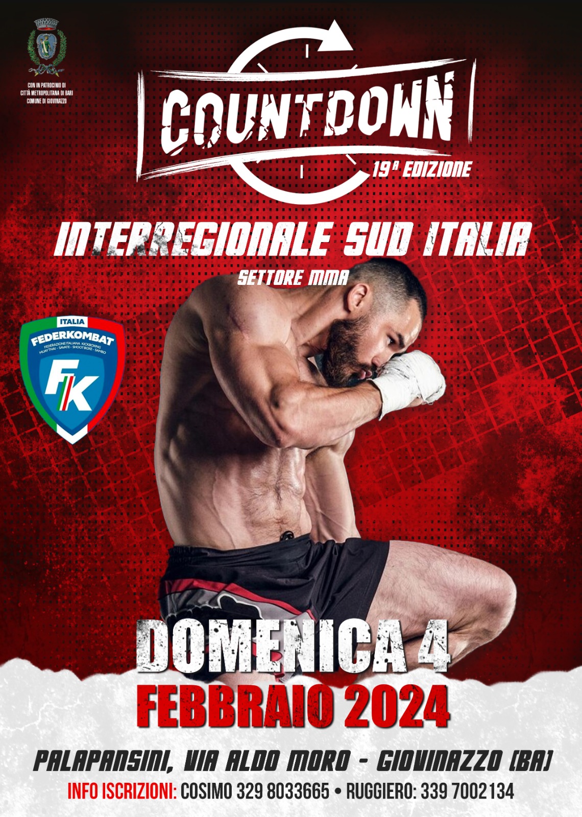 locandina evento mma